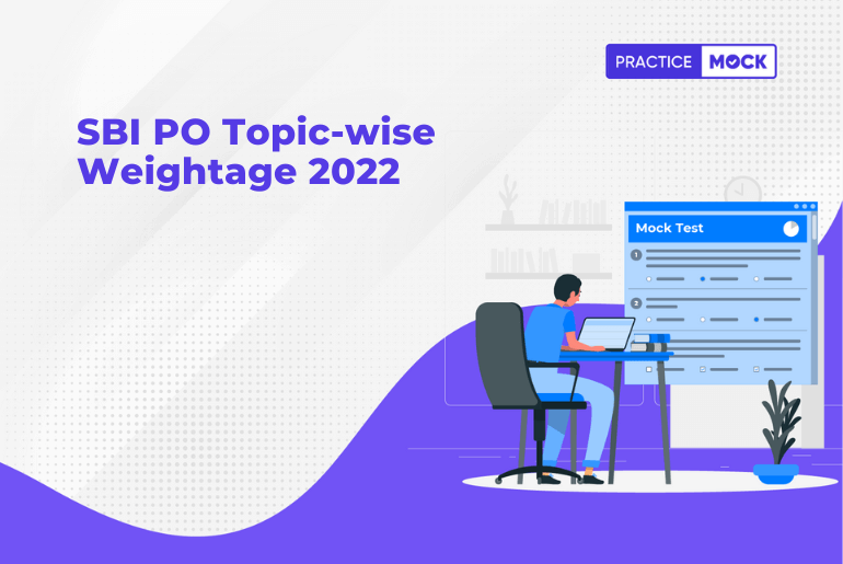 SBI PO topic wise weightage