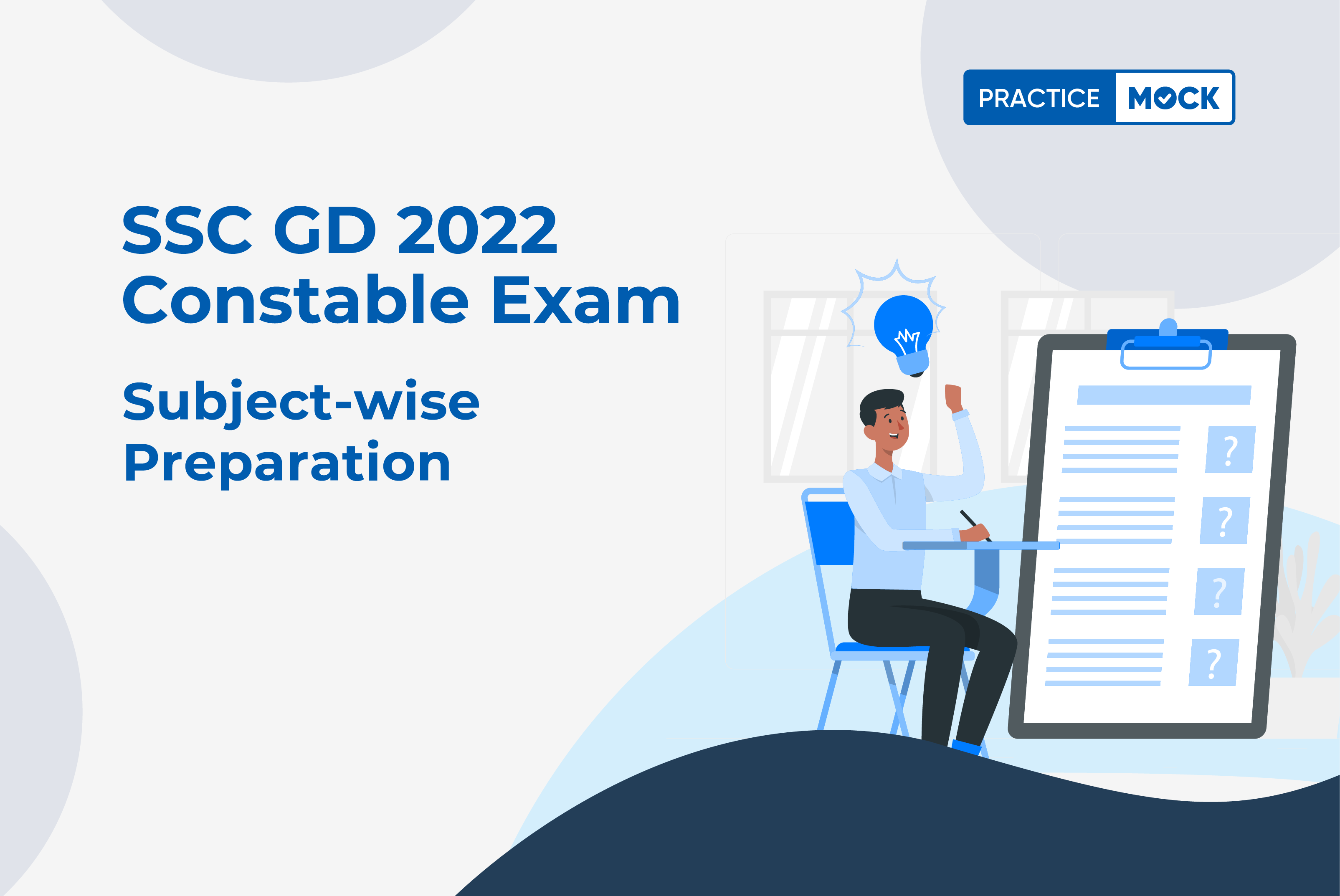SSC GD Constable Subject Wise Preparation