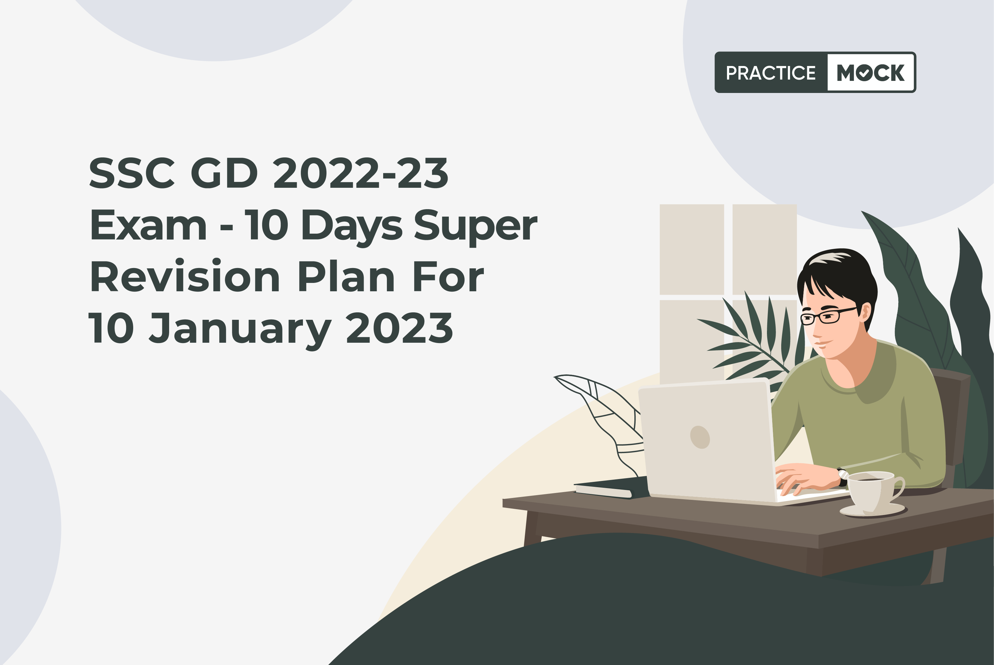 SSC GD 2022 Exam-10 Days Study Plan for 10 January 2023