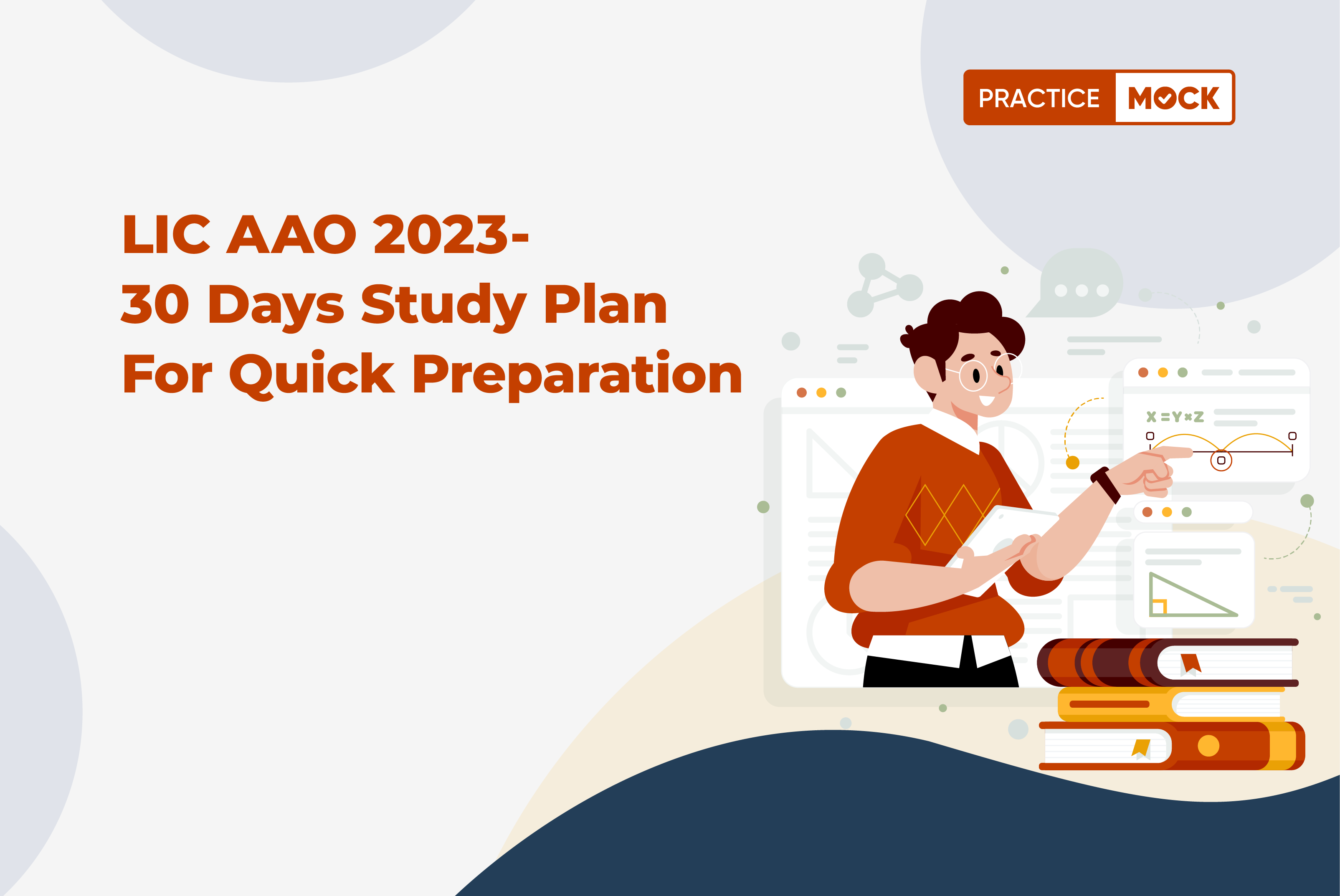 LIC AAO Prelims 2023-30 Days Study Plan for Quick Preparation
