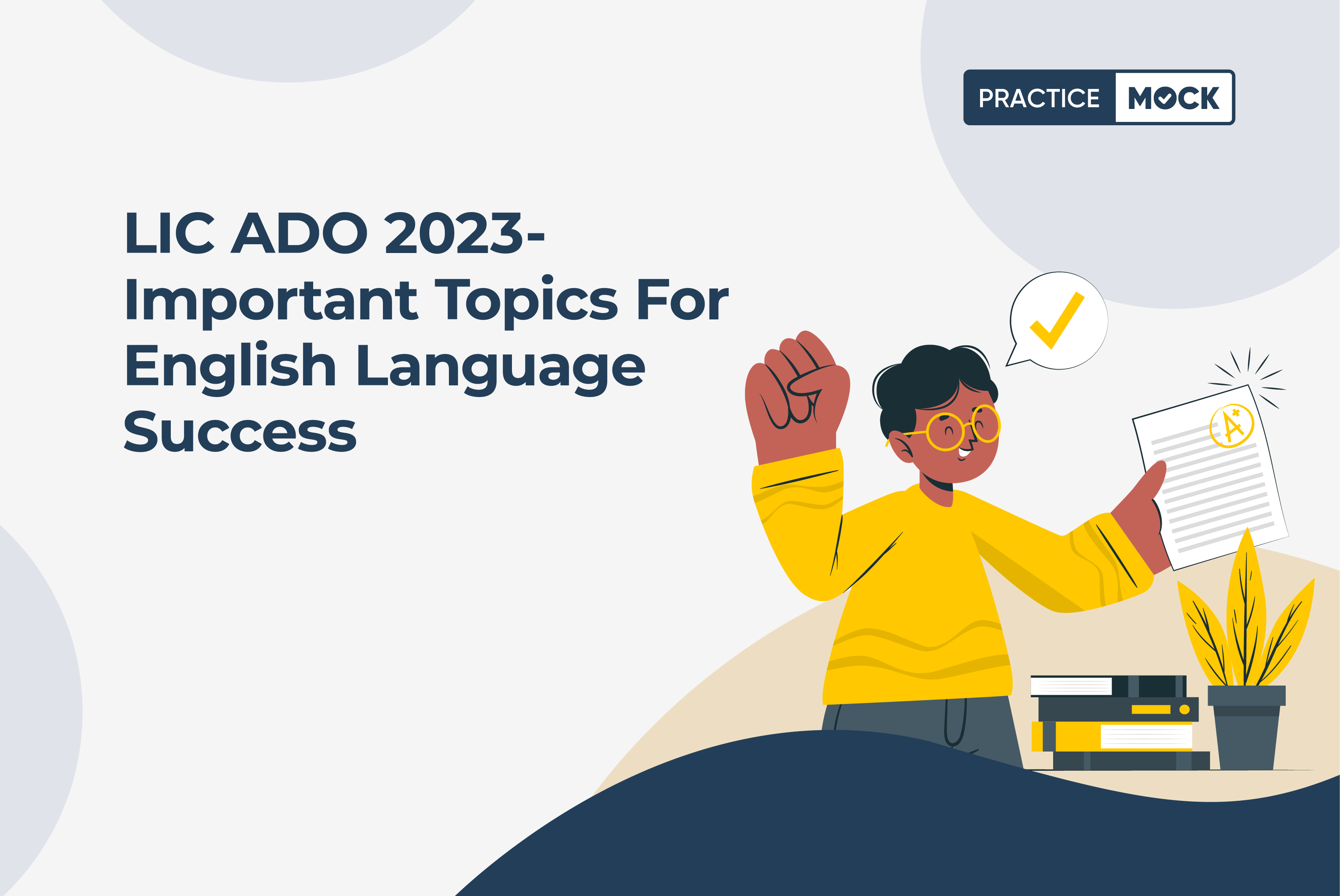 LIC ADO 2023-Important Topics for English Language Success