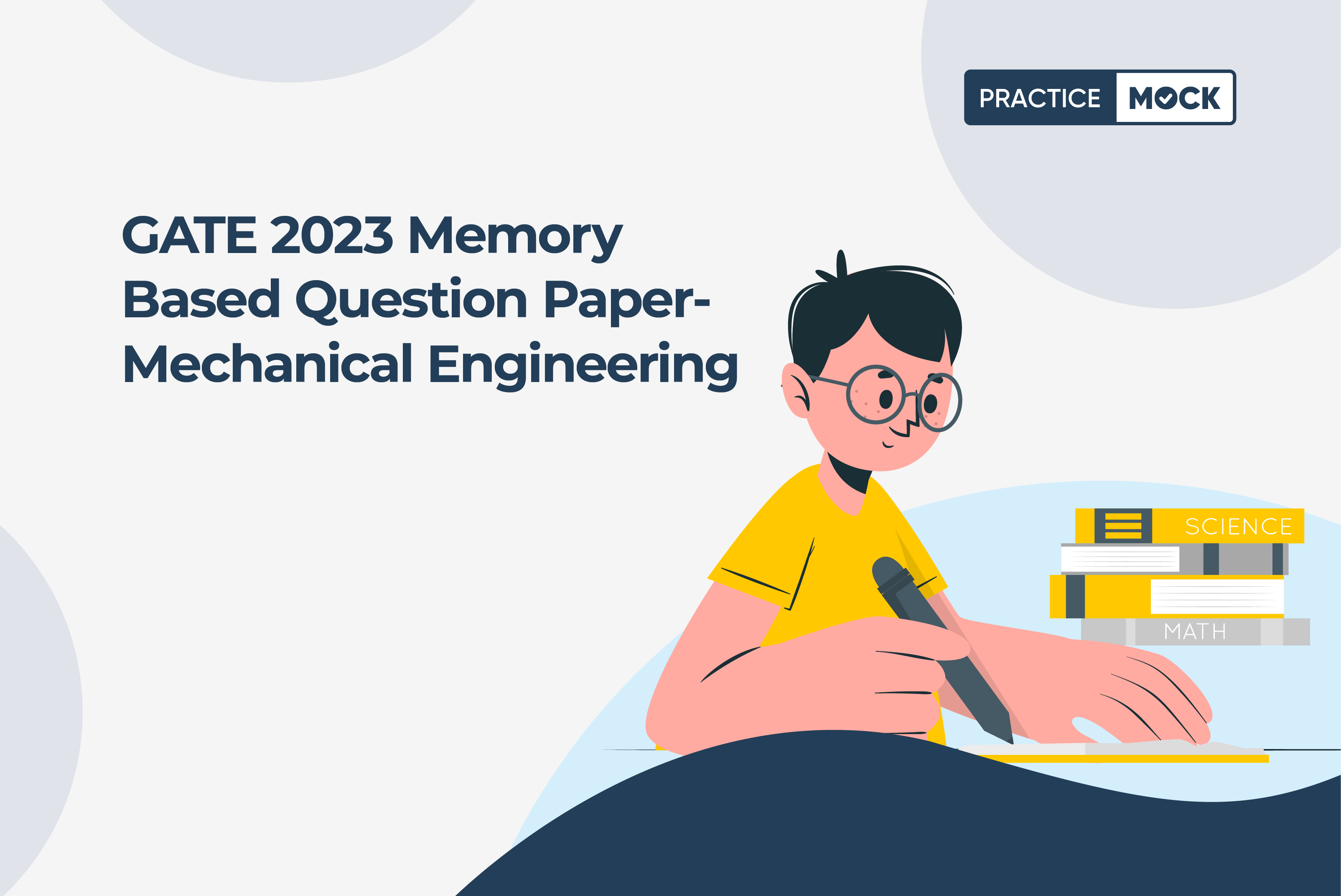 GATE 2023 Memory Based Question Paper- Mechanical Engineering