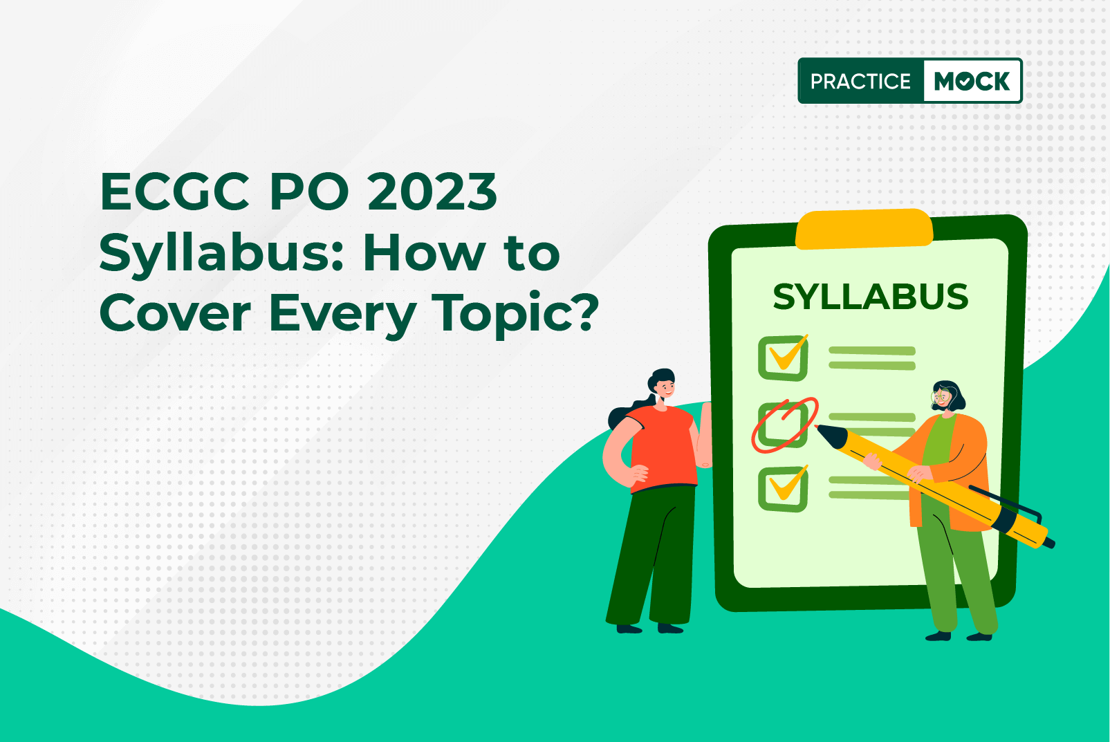 ECGC PO 2023 Syllabus-How to Cover Every Topic?