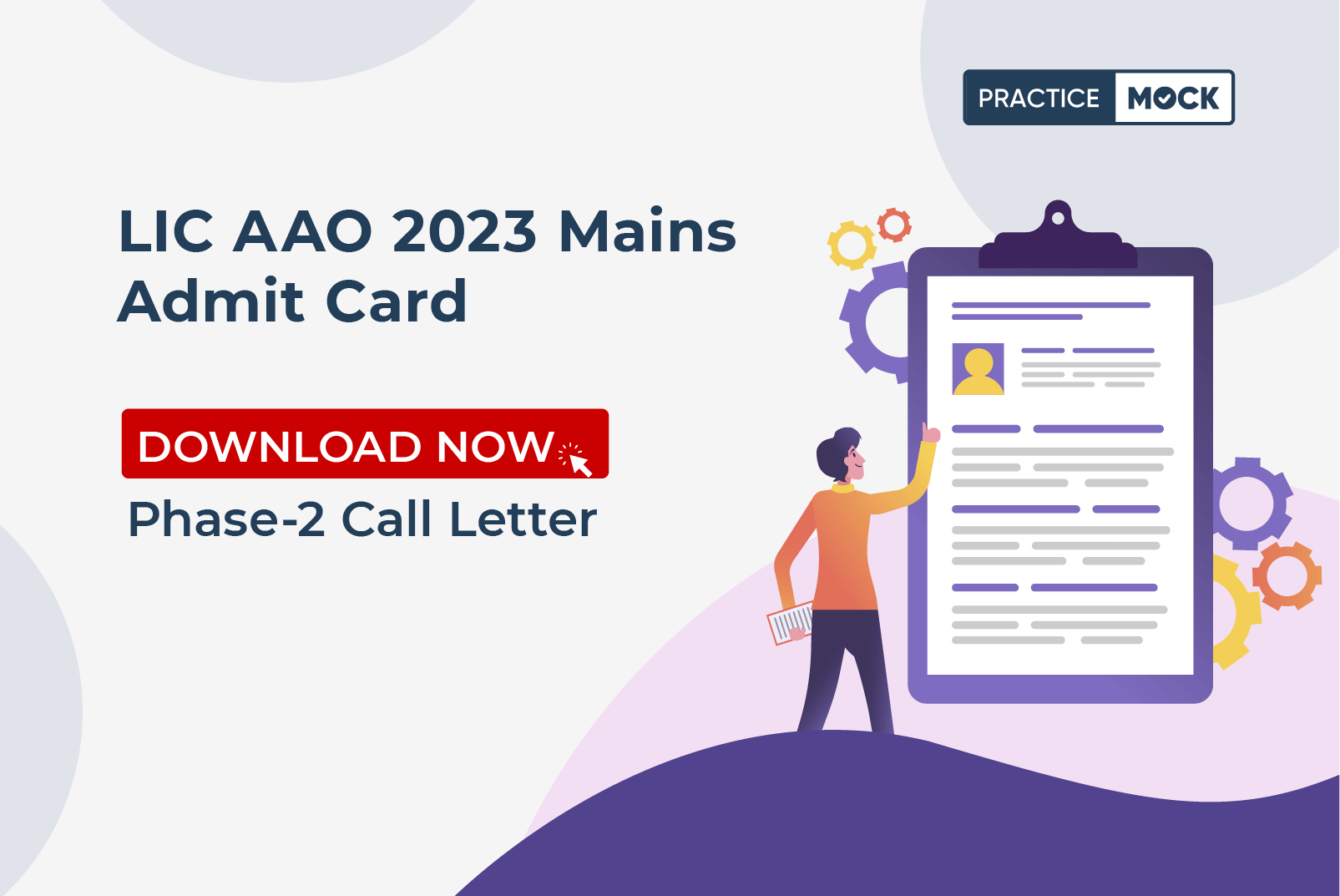 LIC AAO 2023 Mains Admit Card, Download Phase 2 Call Letter ...