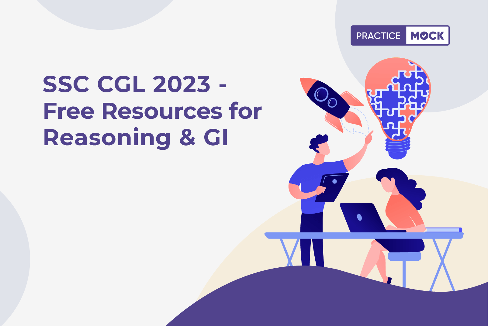 SSC CGL 2023 - Free Resources for Reasoning & GI