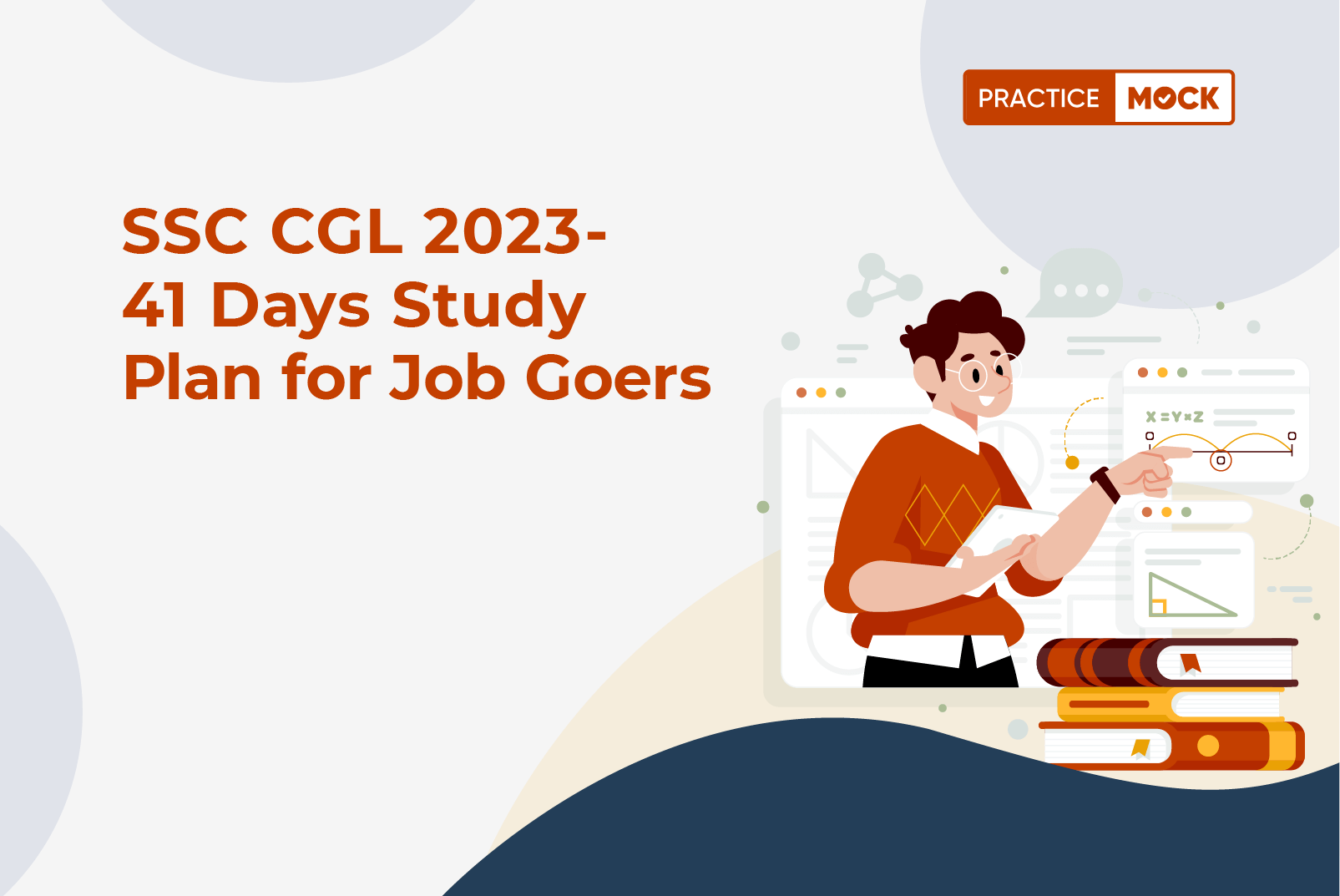 SSC CGL 2023 41 Days Study Plan For Job Goers PracticeMock