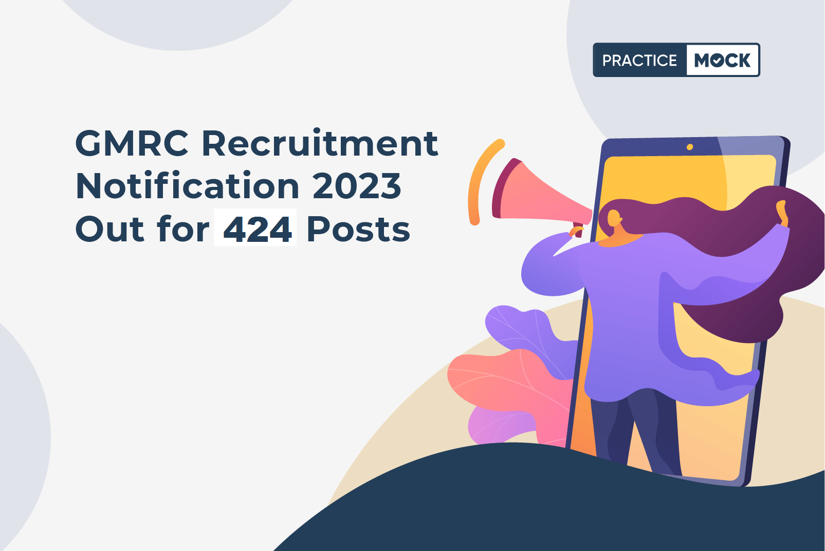 GMRC Recruitment Notification 2023 Out for 424 Posts