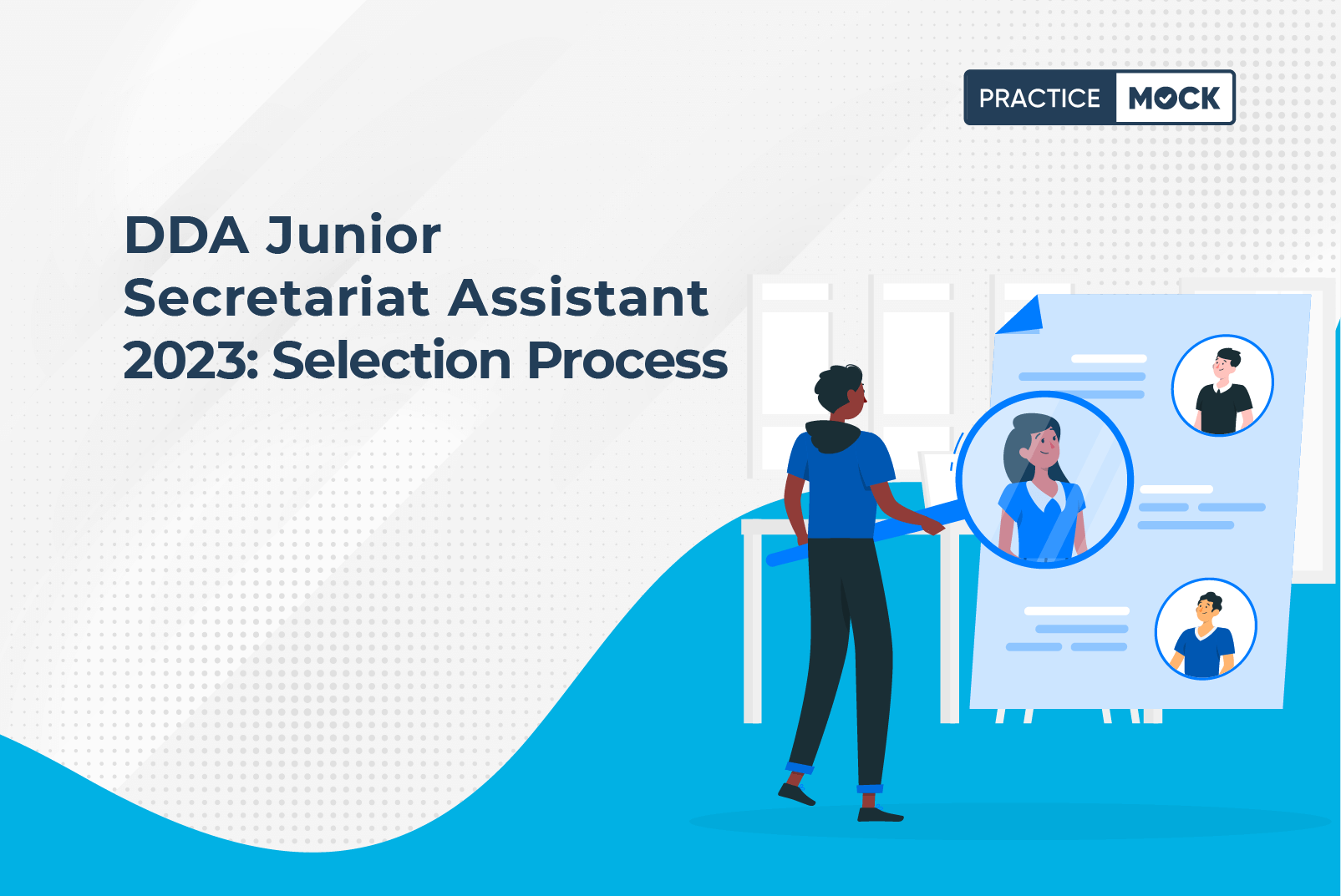 DDA Junior Secretariat Assistant 2023 Selection Process