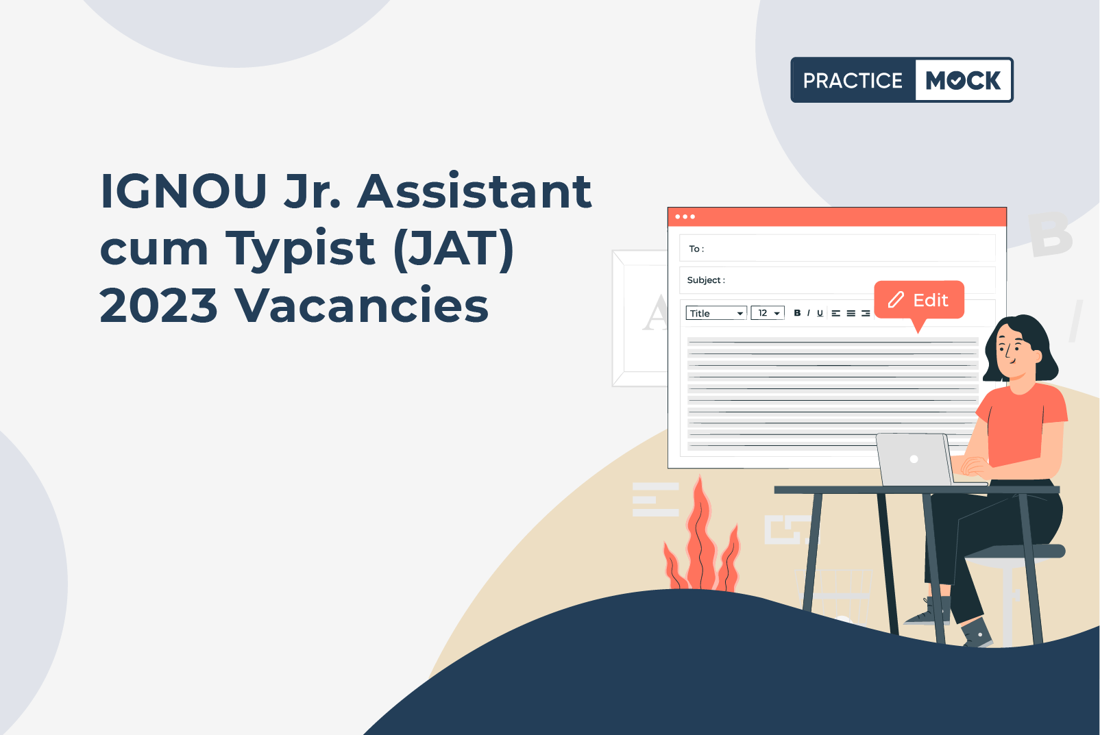 IGNOU Jr. Assistant cum Typist (JAT) 2023 Vacancies