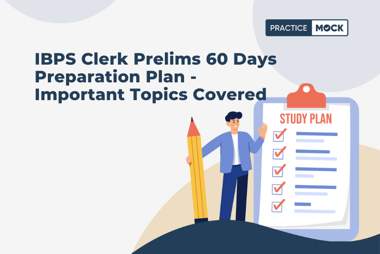 IBPS Clerk Prelims 60 days preparation plan