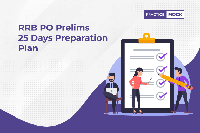 RRB PO Prelims 25 Days Preparation Plan