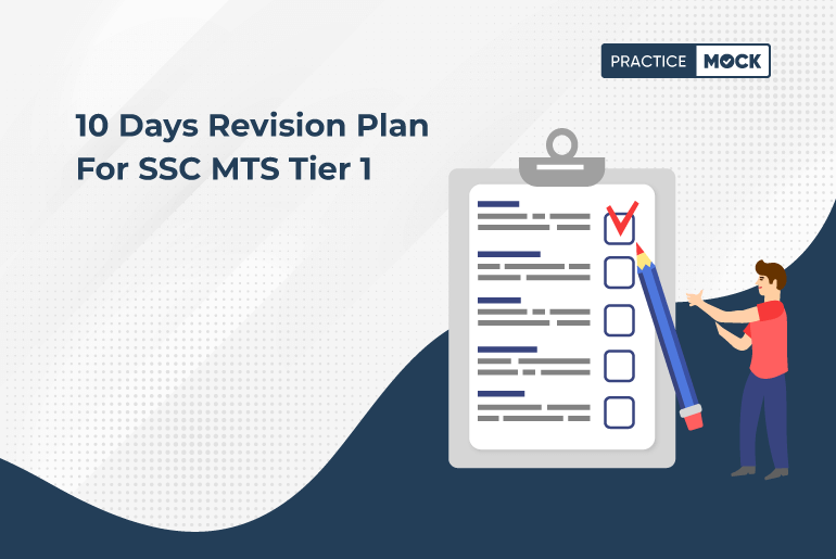 10 Days Revision Plan For SSC MTS Tier 1