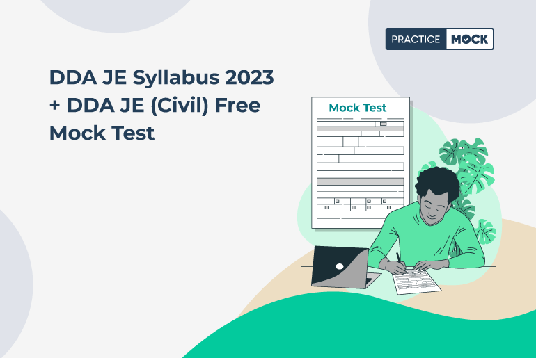 DDA JE Syllabus 2023-Know Updated Syllabus Here & Take 1 Free Mock Test