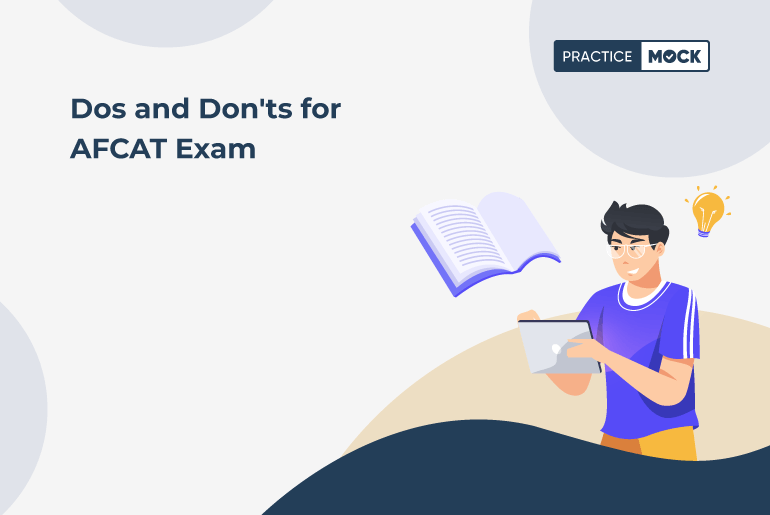 Dos and Don'ts for AFCAT Exam