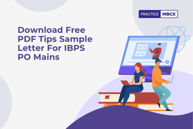Download Free PDF Tips Sample Letter For IBPS PO Mains
