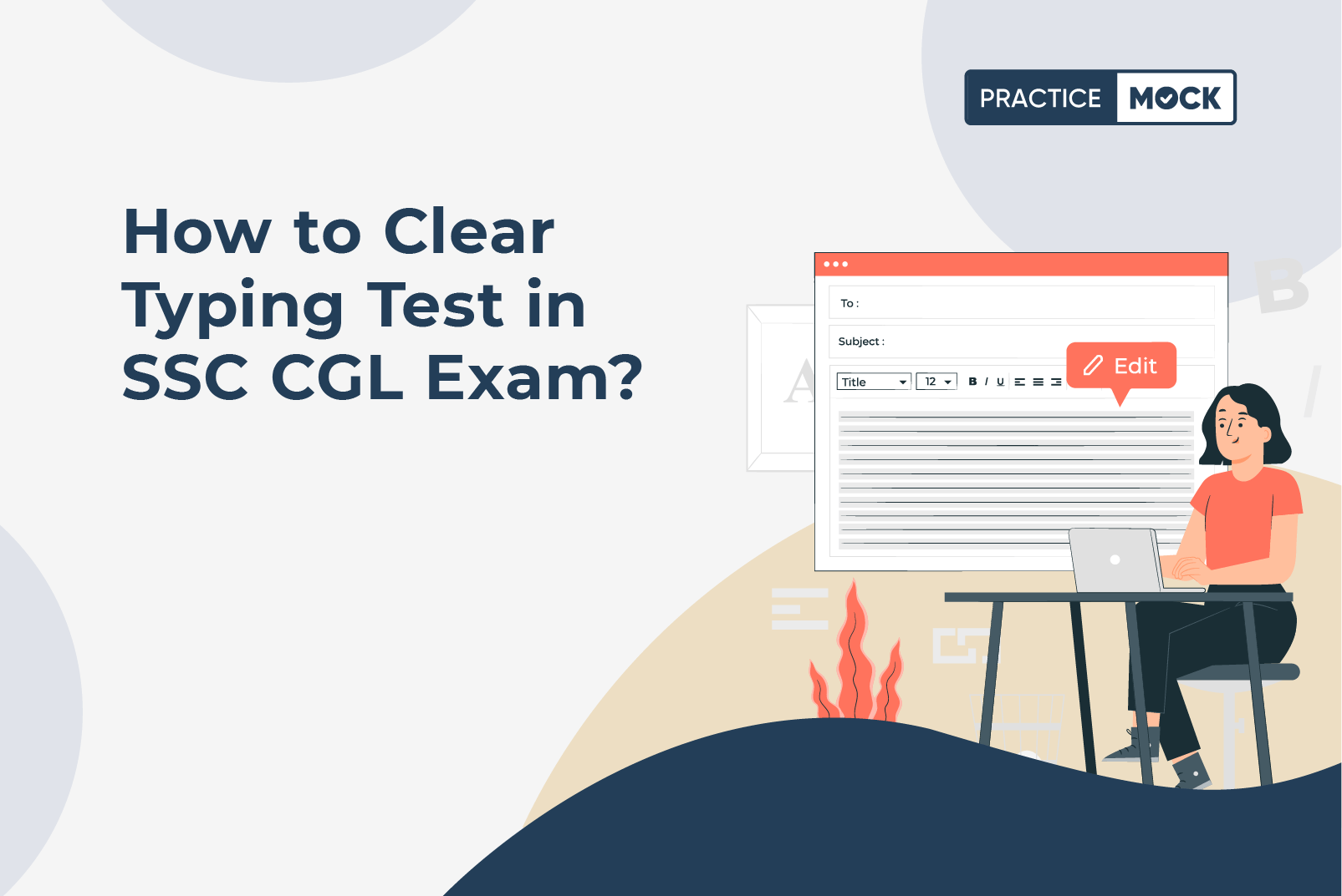 How to Clear Typing Test in SSC CGL Exam