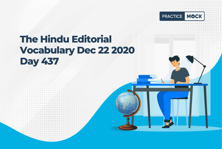 The Hindu Editorial Vocabulary Dec 22 2020 Day 437
