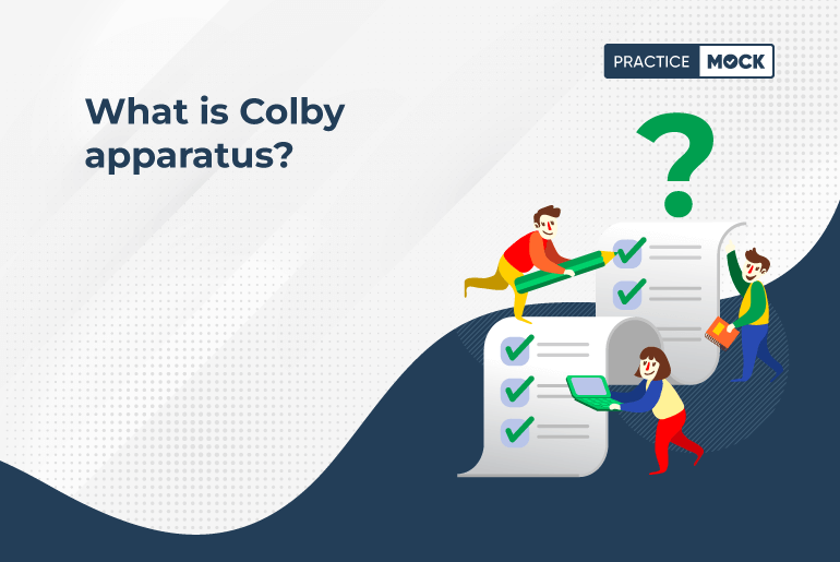 SSC JE 2023 Exam-What is Colby apparatus?