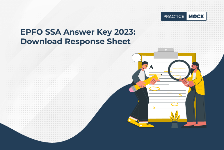 EPFO SSA Answer Key 2023 Download Response Sheet