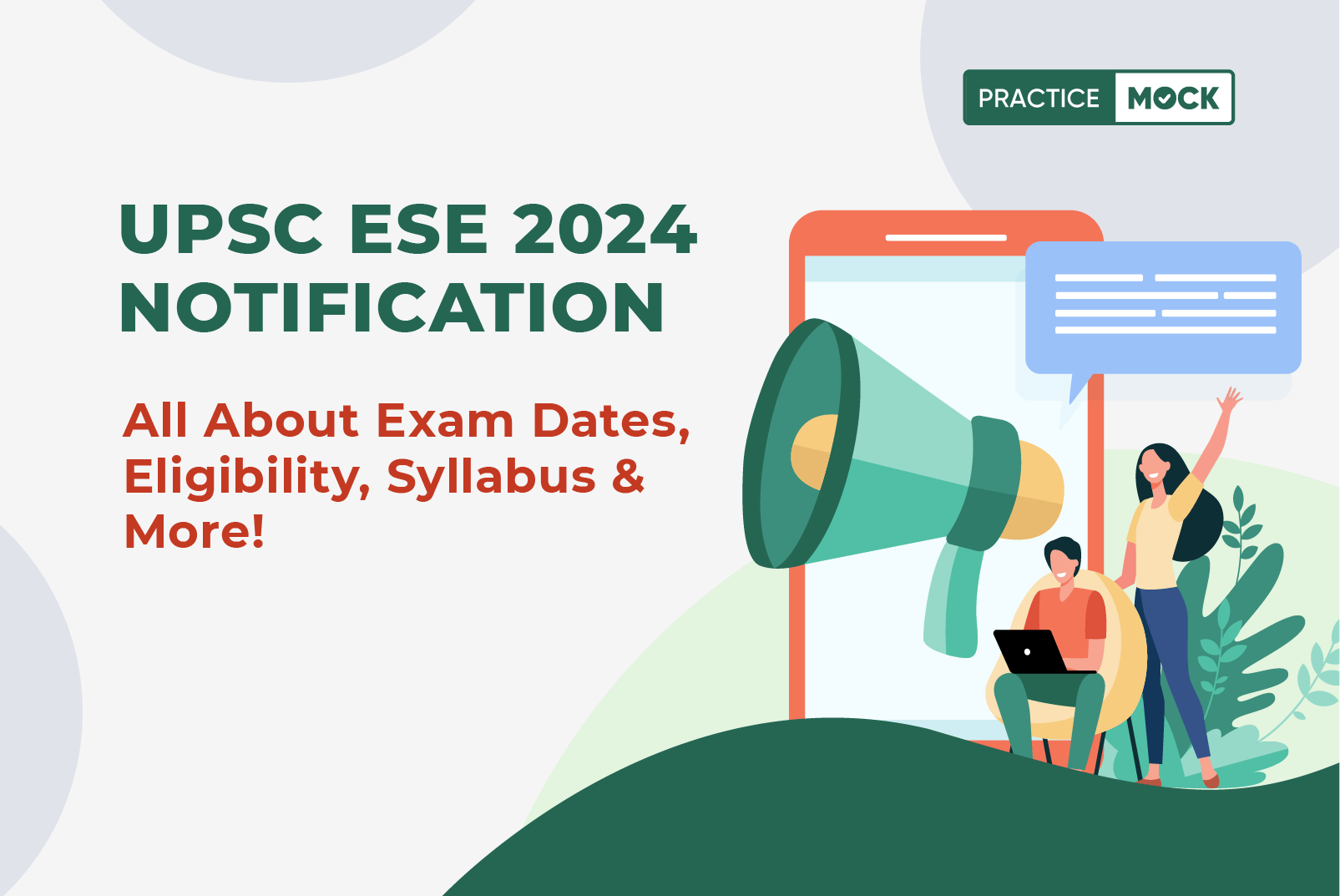 UPSC ESE 2024 Notification OutKnow the Exam Dates, Eligibility