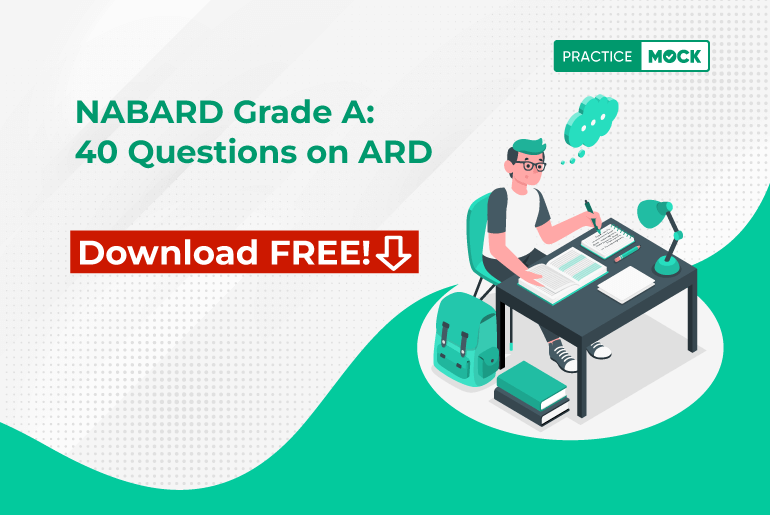 NABARD Grade A 40 Questions on ARD Download FREE!