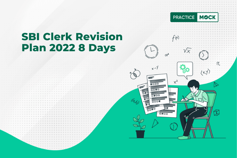 SBI Clerk Revision Plan 2022 8 Days