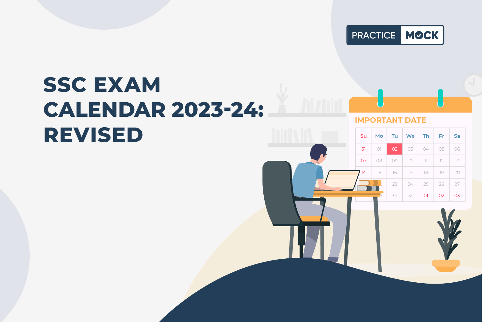SSC Exam Calendar 2023-24 Revised