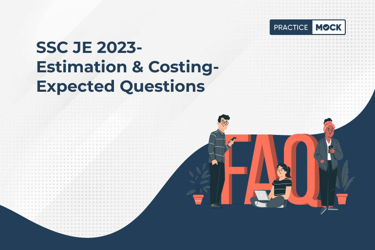 SSC JE 2023-Estimation & Costing-Expected Questions