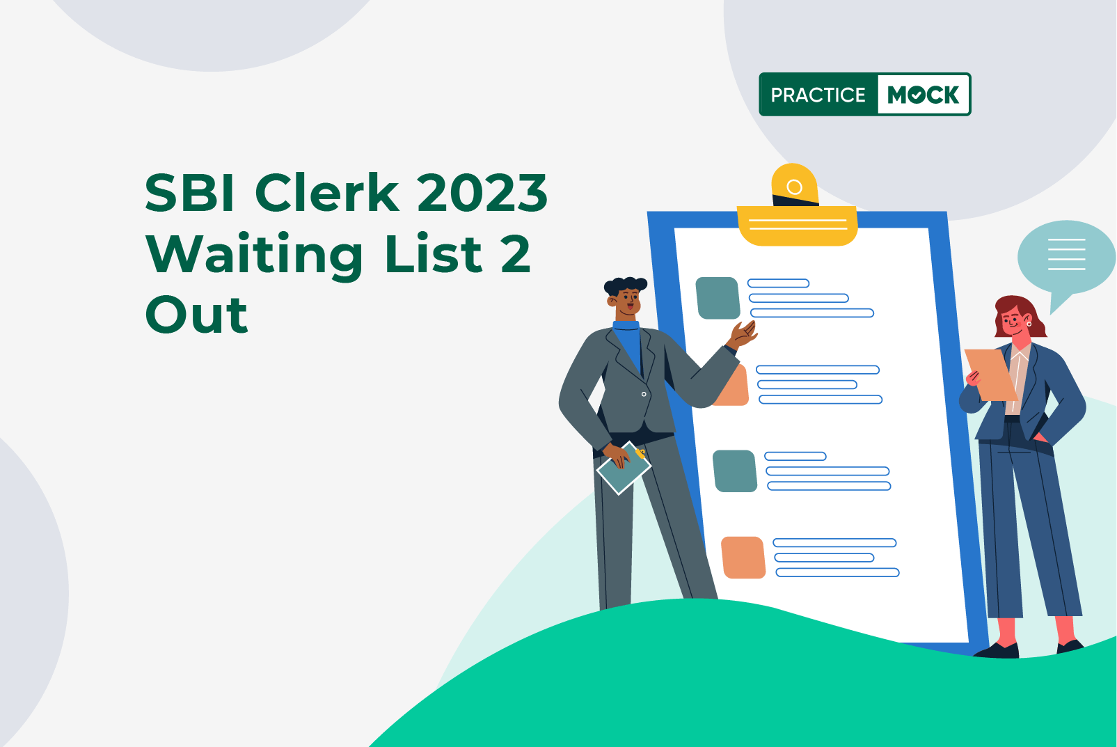 SBI Clerk Waiting List