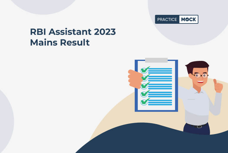 RBI Assistant 2023 Mains Result