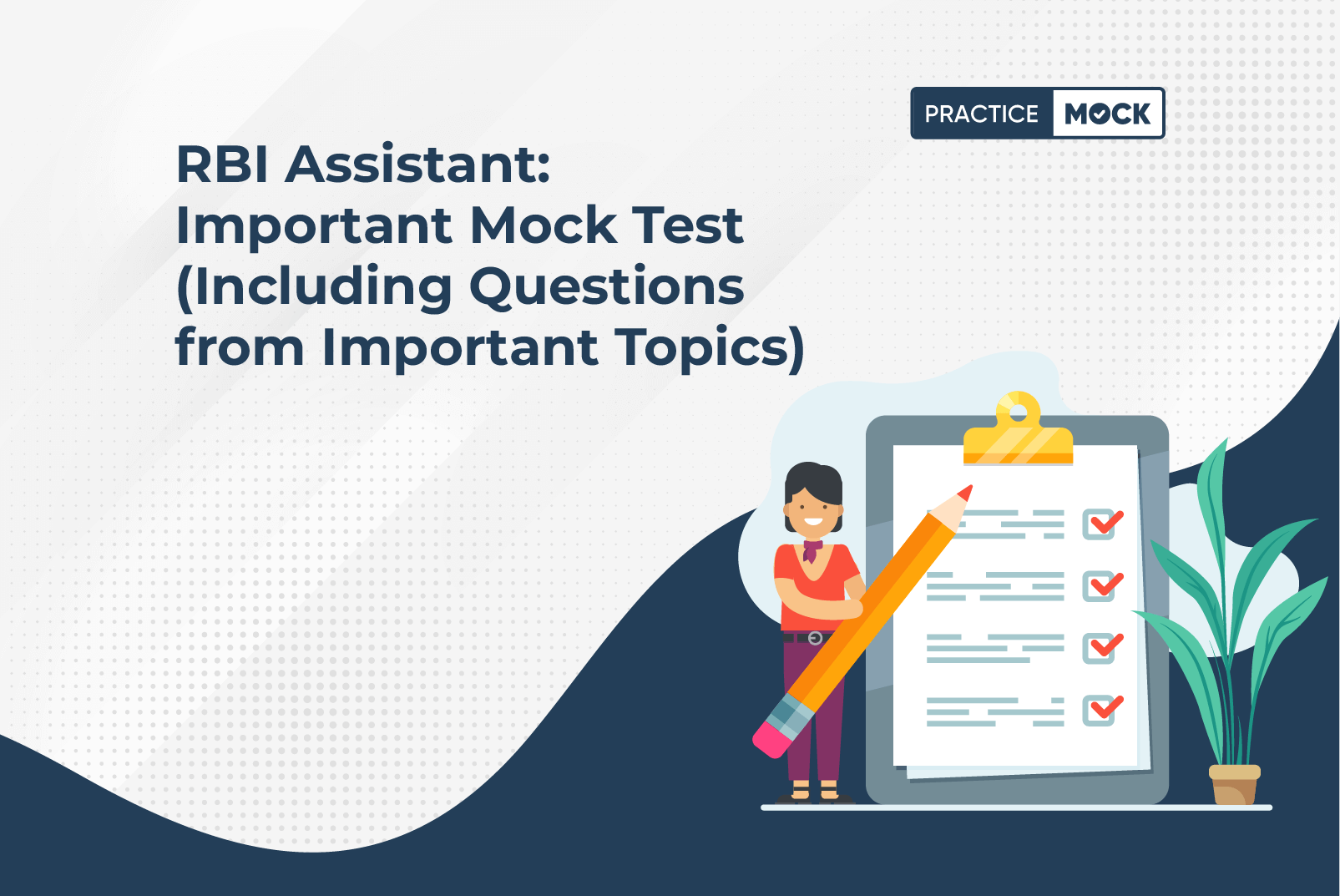 RBI Assistant Important Mock Test (Including Questions from Important Topics)