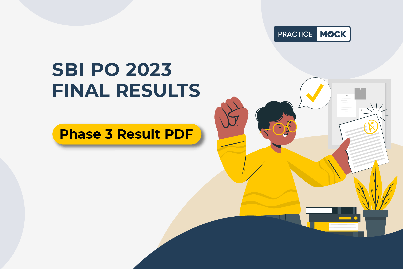 SBI PO Final Results 2023, SBI PO Phase 3 Result PDF