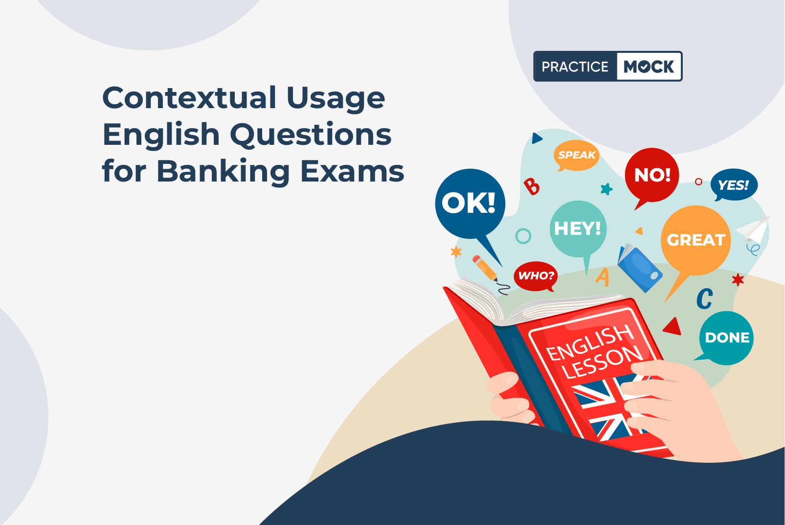 Contextual Usage English Questions for Banking Exams