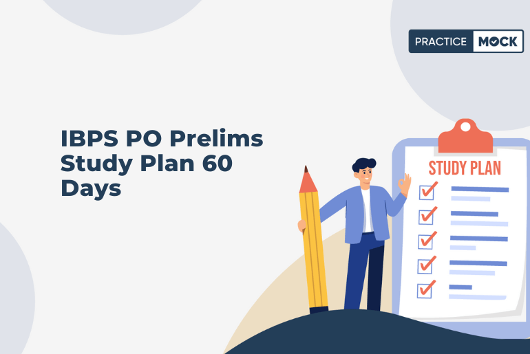 IBPS PO Prelims Study Plan 60 Days
