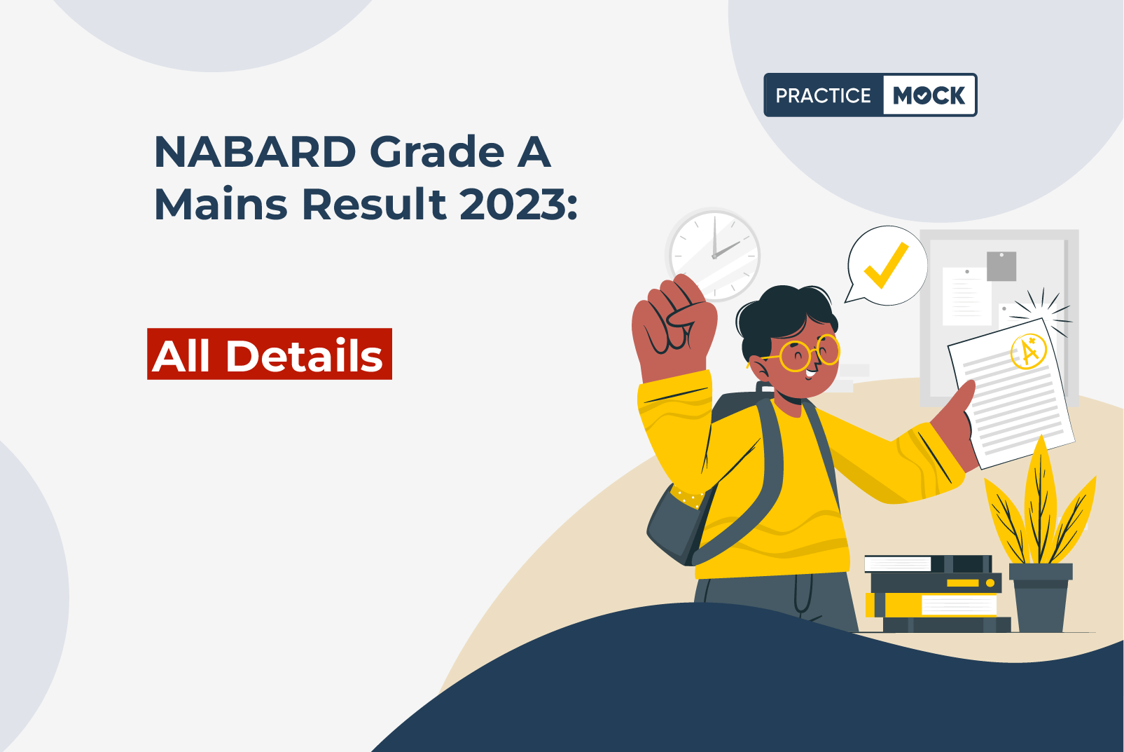 NABARD Grade A Mains Result 2023 All Details