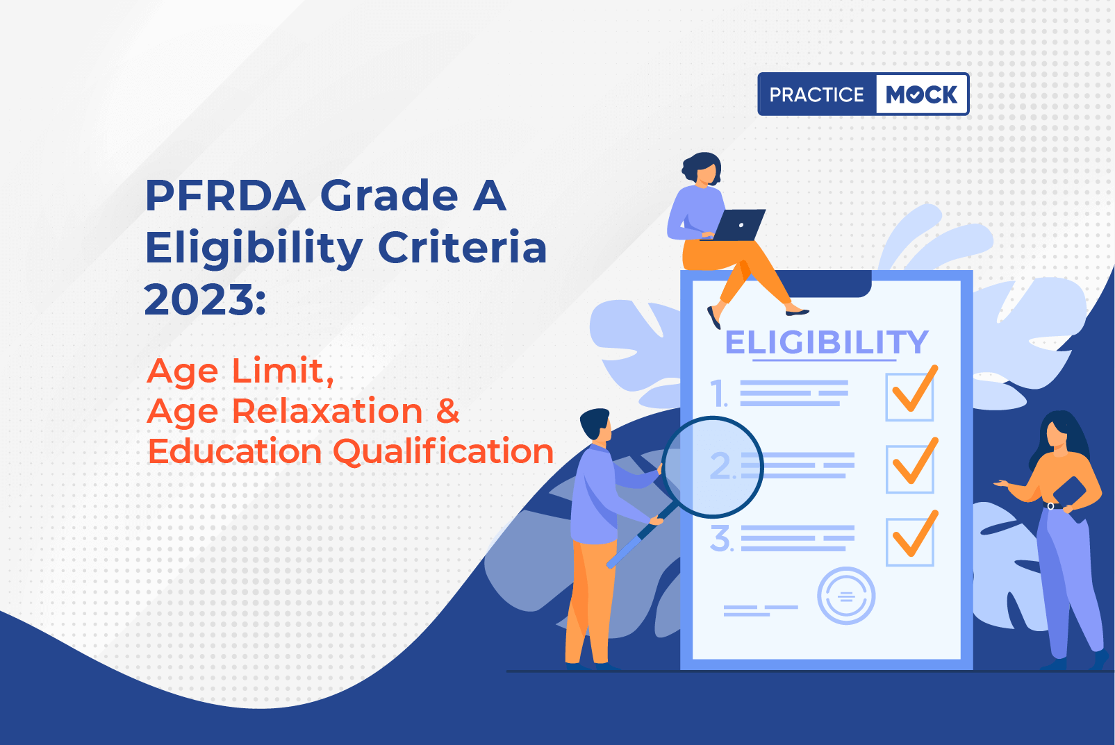 PFRDA Grade A Eligibility Criteria 2023