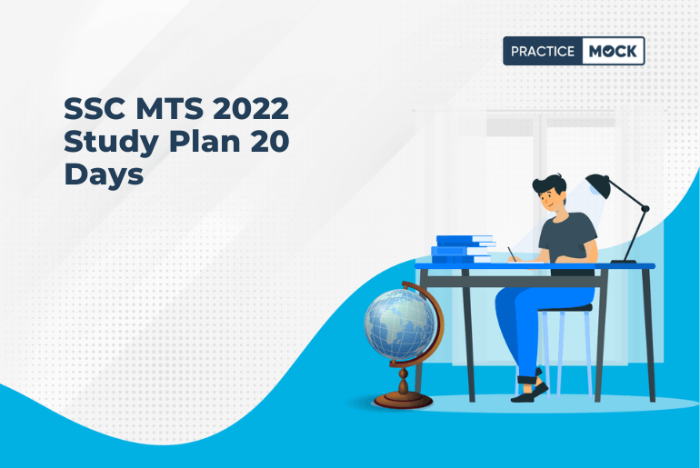 SSC MTS 2022 Study Plan 20 Days