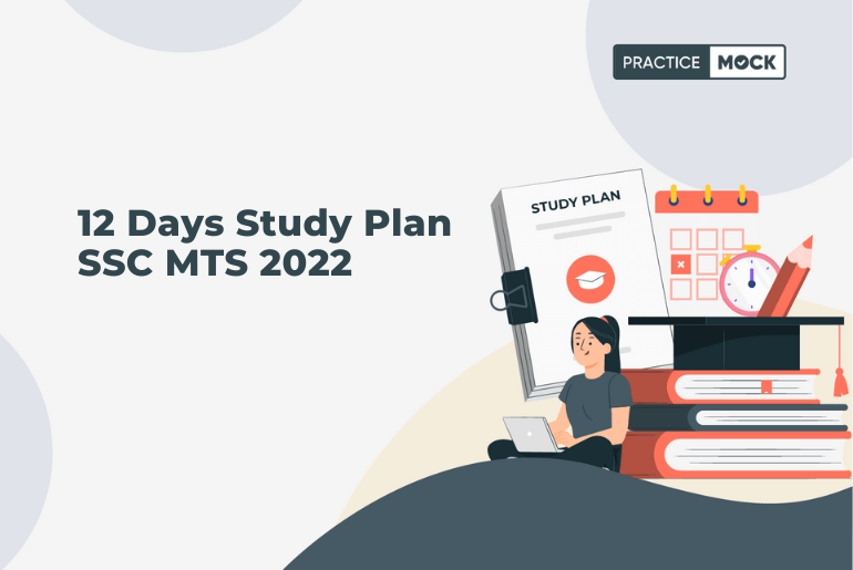 12 Days Study Plan SSC MTS 2022