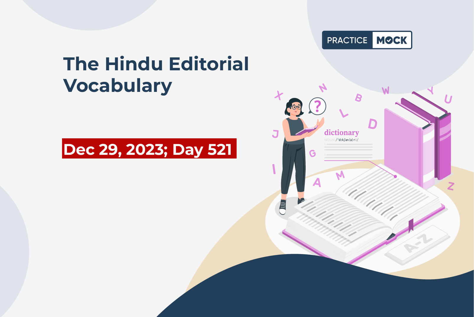 The Hindu Editorial Vocabulary– December 29, 2023; Day 521