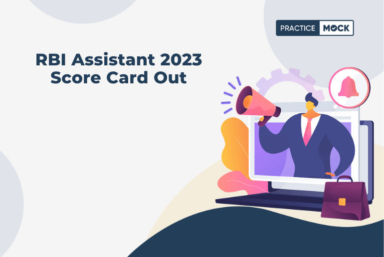 RBI Assistant 2023 Score Card Out