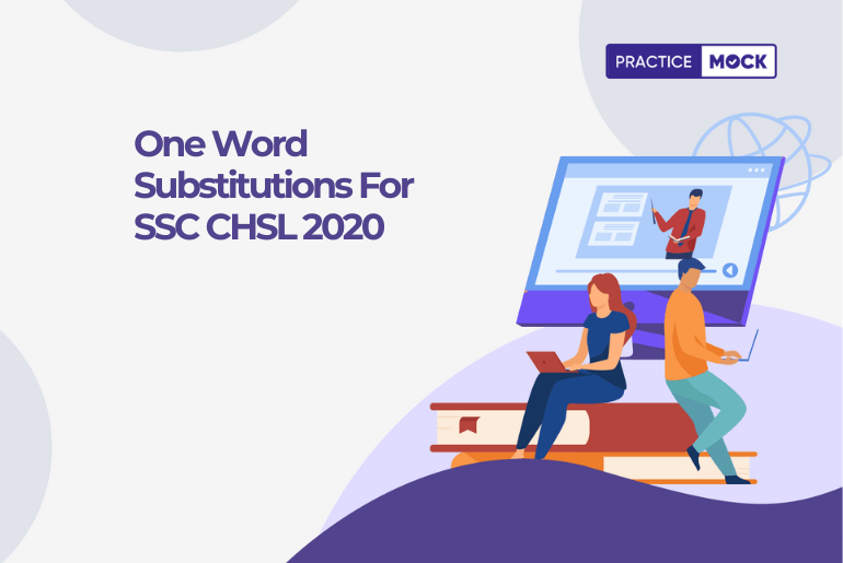 One Word Substitutions For SSC CHSL 2020