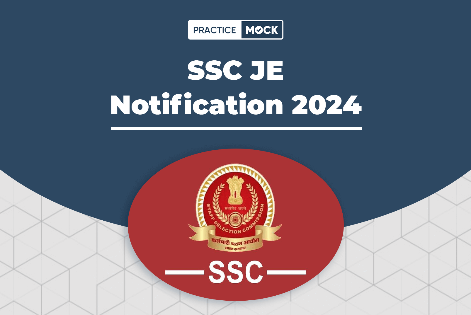 SSC JE Notification 2024