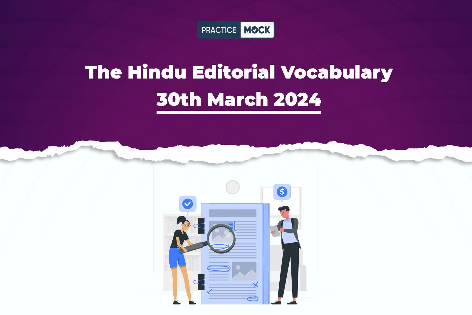 The Hindu Editorial Vocabulary 30th March 2024