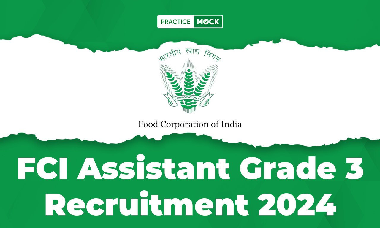 FCI Assistant Grade 3 Recruitment 2024