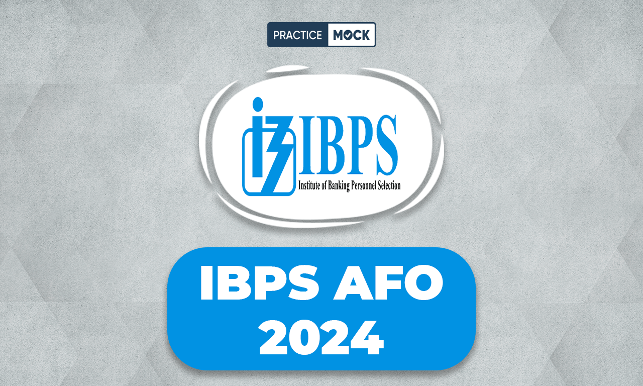 IBPS AFO Notification 2024