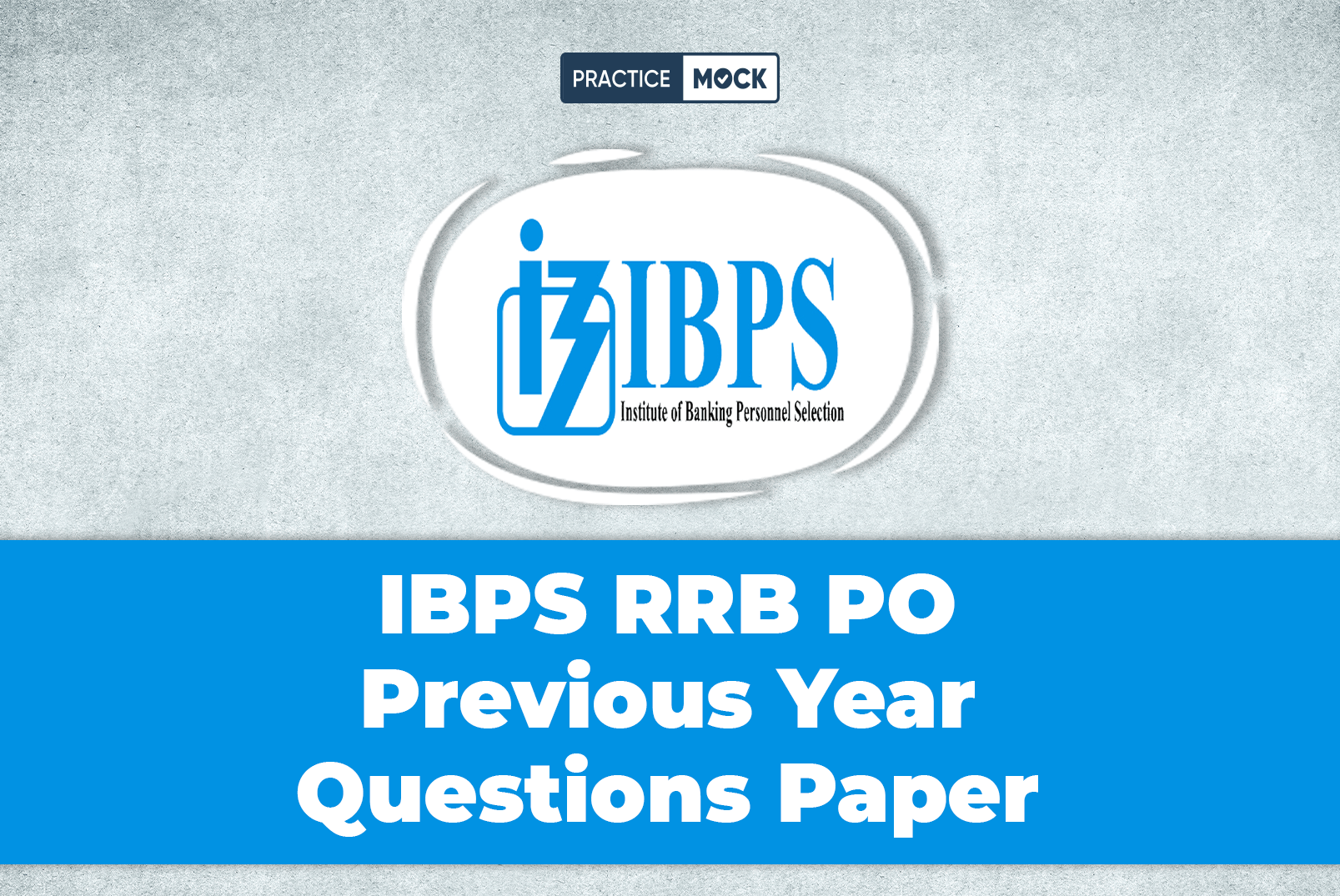 IBPS RRB PO Previous Year Question Paper