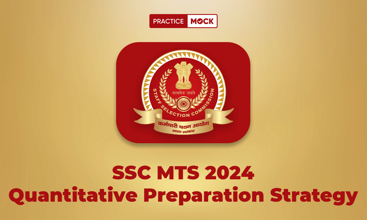 SSC MTS 2024 Quantitative Strategy