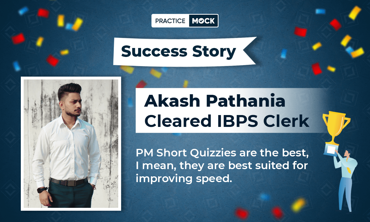 Success Story of Akash Pathania Cleared IBPS Clerk