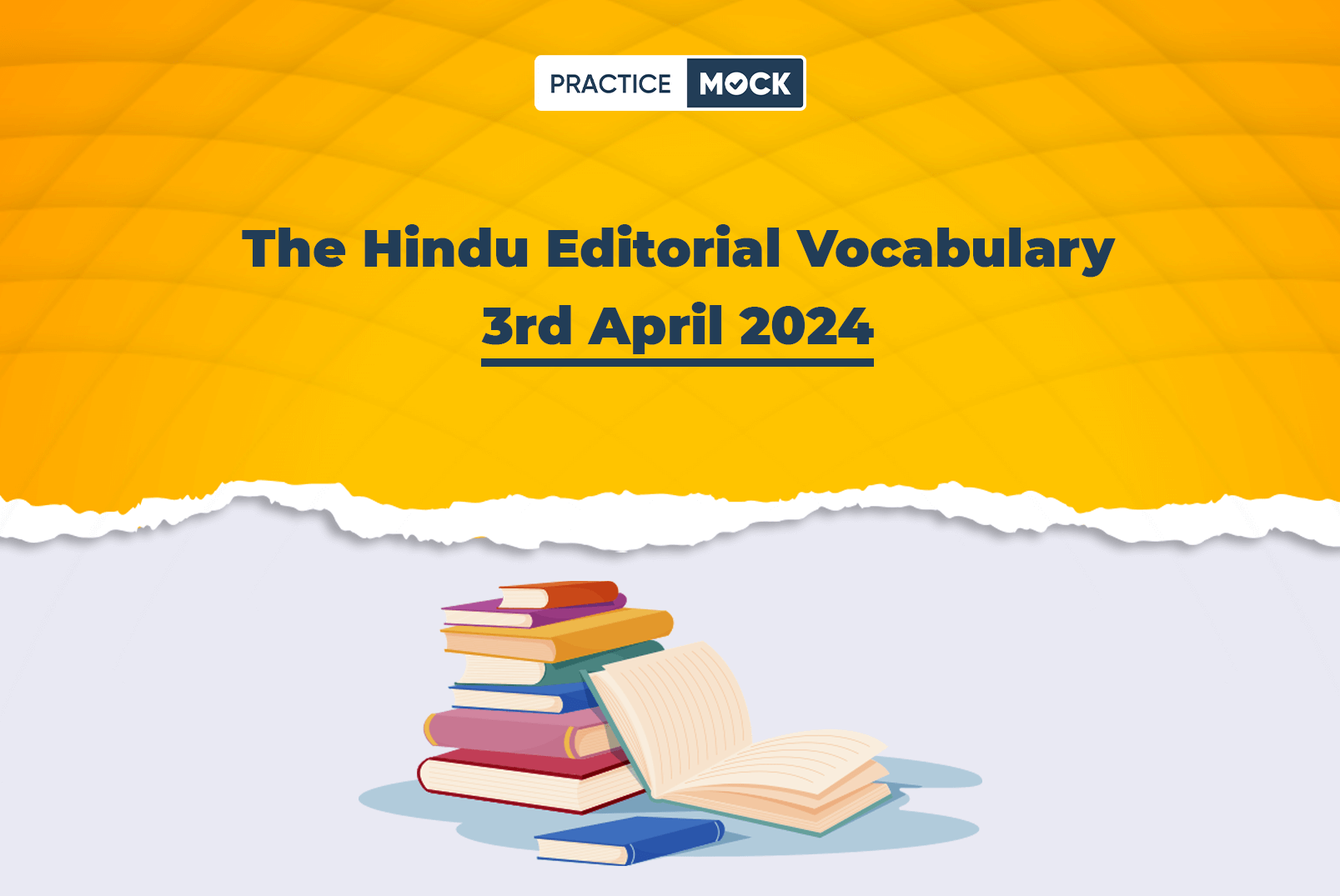 The Hindu Editorial Vocabulary 3rd April 2024