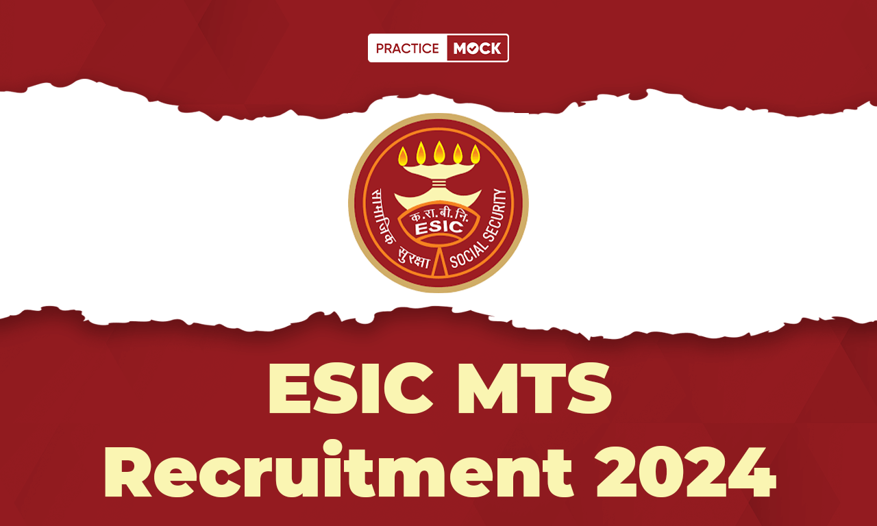 ESIC MTS Recruitment 2024